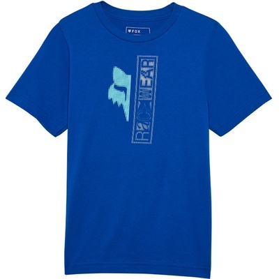 Fox Yth Throttle Ss Tee Blue
