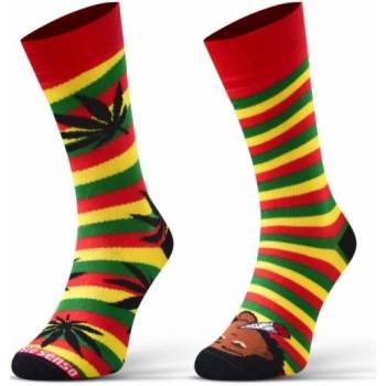 Sesto Senso Finest cotton Duo Marihuanové ponožky vícebarevná