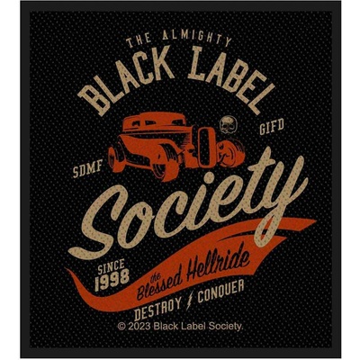 Nažehlovačka Black Label Society - The Blessed Hellride