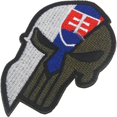 WARAGOD Vyšívaná nášivka Punisher, Slovensko