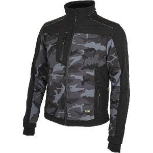 BENNON софтшел яке camos, черно/сиво (0746180062)