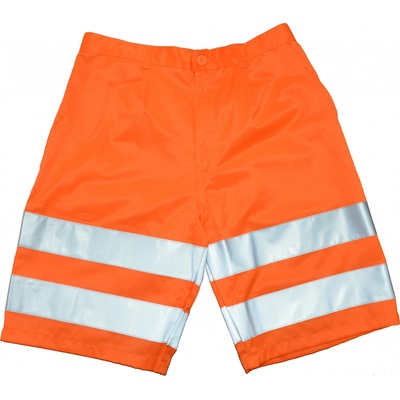 Industrial Starter reflexní bermudy oranžová