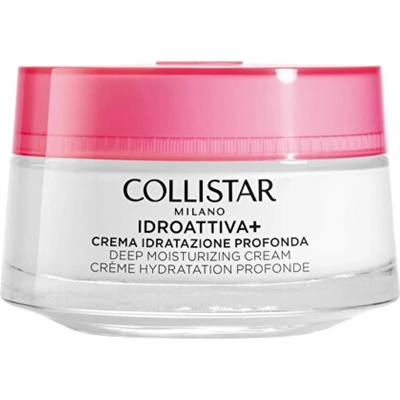 Collistar Idroattiva+ Deep Moisturizing Cream hydratační pleťový krém 30 ml