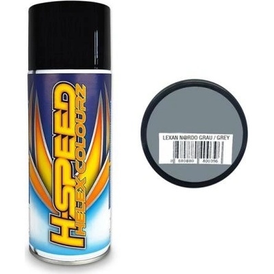 H-Speed farba v spreji Nardo 400 ml šedá