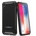 Spigen Reventon Case - хибриден удароустойчив кейс и 2 броя стъклено покритие за iPhone XS, iPhone X (черен-мат)