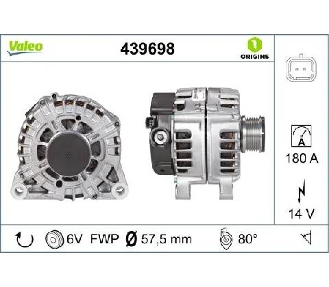 generátor VALEO 439698