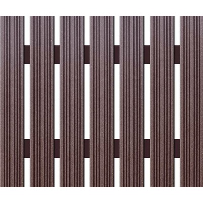 WPC plotovka Nextwood, šířka 72 mm, barva wenge Výška: 1,6 metru