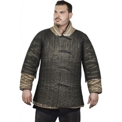 Lord of Battles Kroužková košile s krátkými rukávy nenýtovaná ø10mm černěný