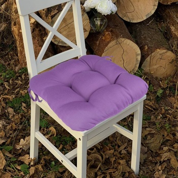 Image 1 of Png Панагюрище Възглавница за стол Леа 38/38/7 см лилава