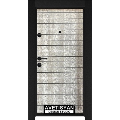 Haska Входна врата Outdoor Бетопан - DC109 сиво меше (цена без монтаж)