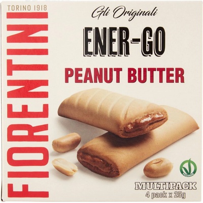 Fiorentini snack Ener go arašídové maslo 4 x 25 g