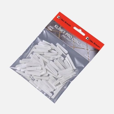 Den Braven Klinky pre obkladačov 0 - 4 mm 100 ks