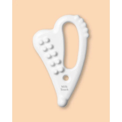 Milk Touch Keramický gua sha nástroj na obličej Slim Face Ceramic Gua Sha - White