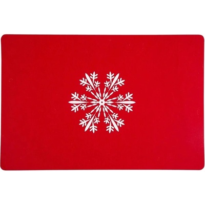 Altom Prestieranie Snowflake červená sada 4 ks 30x45cm