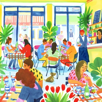 Pieces & Peace - Puzzle Bistro - 1 000 piese