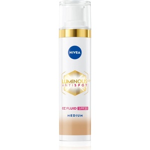 Nivea Luminous 630 Anti Spot озаряващ СС крем SPF 30 цвят Medium 40ml