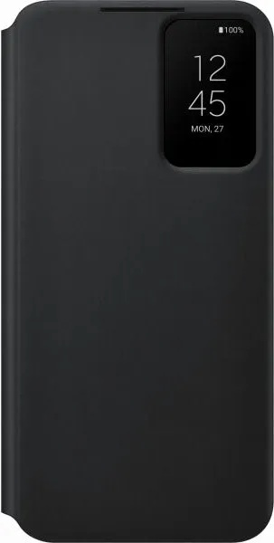 Samsung Galaxy S22+ S906 Smart Clear View Cover black (EF-ZS906CBEGEE)