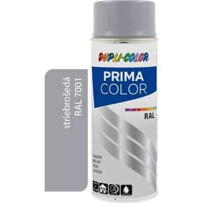 Dupli-Color Prima RAL 7001 šedá 400 ml lesk