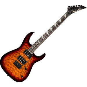 Jackson JS Series Dinky JS20 DKQ 2PT AH Transparent Tobacco Burst Електрическа китара