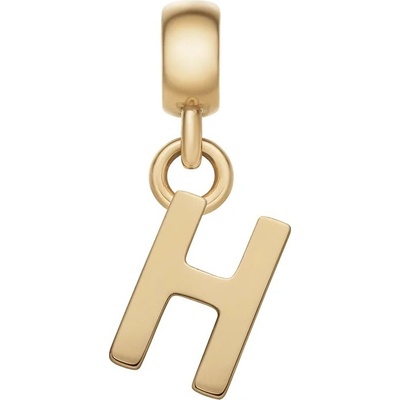 Daniel Wellington Pozlacený přívěsek písmeno "H" Charms DW00400491