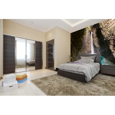 DIMEX ART Самозалепваща се флизелинова фототапета водопадът козяк 375 x 250 см