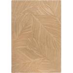 Flair Rugs Светлокафяв вълнен килим , 160 x 230 cm Lino Leaf - Flair Rugs (503119370121)