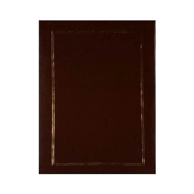 Jednobarevné fotoalbum, samolepící DRS-10 Vinyl 2 hnědé PL