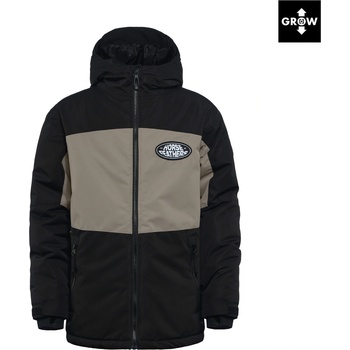 Horsefeathers Детско яке Juno - black/taupe Horsefeathers | Mnogotsveten | Момчешки | M