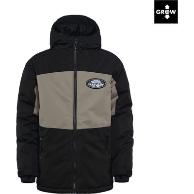 Horsefeathers Детско яке Juno - black/taupe Horsefeathers | Mnogotsveten | Момчешки | M