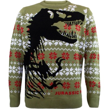 NNM унисекс пуловер Jurassic Park - Christmas Jumper Dino Skeleton - LBE-JRPK-002