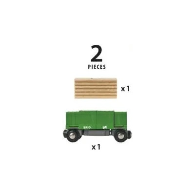 BRIO BOXER товарно вагонче (33561)