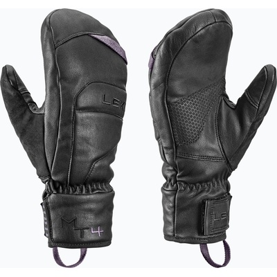 LEKI Дамски скиорски ръкавици LEKI Montera Prime Women Mitt black/blackberry grey