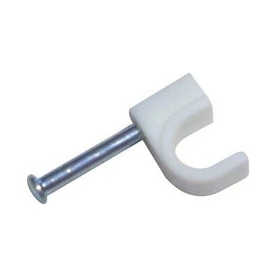 příchytka kabel.kruh. 7mm BÍ (30ks) blistr 1456