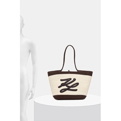 KARL LAGERFELD Памучна чанта Karl Lagerfeld K/AUTOGRAPH (B1W46080)