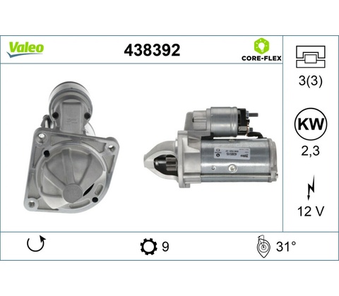 Startér VALEO 438392