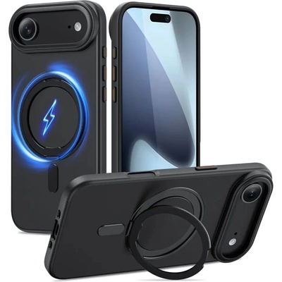 Tech-Protect Калъф Tech-Protect MagRing MagSafe за iPhone 17 Air - черен (5906302330102)