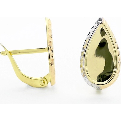 Šperk Holíč zlaté slzičkové náušnice ZN286