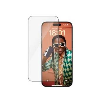 Image 1 of Panzer Screen Protector for iPhone 15 Pro Max Black Frame