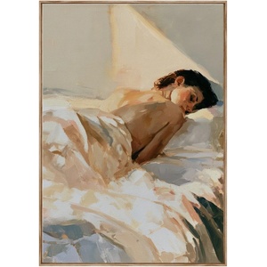 Styler Печатна картина с включена рамка/върху платно 70x100 cm Dreamy Rays - Styler (CF-00009)