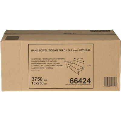 Tork Universal 66424 H3 dvouvrstvé 3750 ks