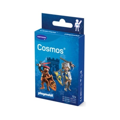 Cosmos Playmobil náplasti s motivy rytířů 12 ks