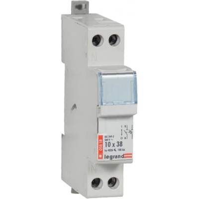 Legrand Разединител стопяем предпазител 1P+N 10X38 mm 1мод. - 005818 (005818)