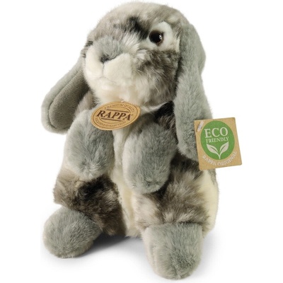 Rappa králík šedý 19 cm ECO-FRIENDLY