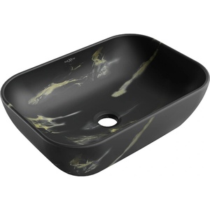 Mexen Rita 45x32 cm matt black stone (21084588)