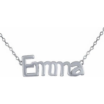 SILVEGO Strieborná retiazka s menom Emma JJJ2255N-Emma