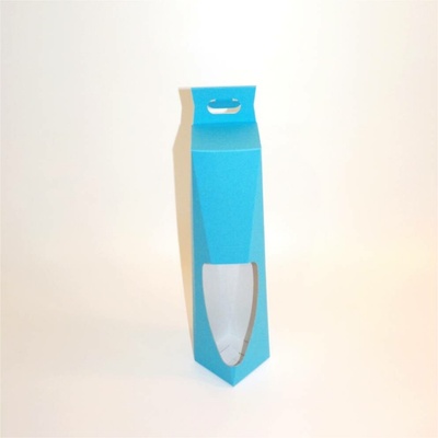 Krabička na víno - modrá