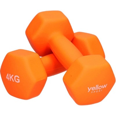 Goleto Neoprenové činky 2 x 4 kg