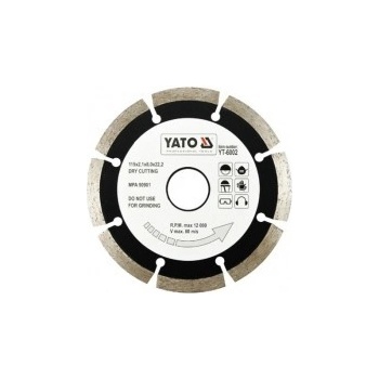 Yato Kotouč diamantový 115 x 22,2 x 2,1 mm YT-6002