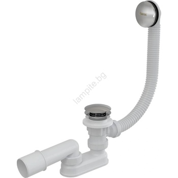 RAVAK X01377 - комплект за оттичане и преливник за вана, лъскав хром (RK0103)