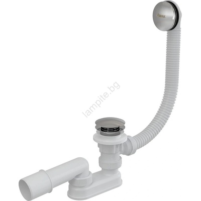 RAVAK X01377 - комплект за оттичане и преливник за вана, лъскав хром (RK0103)